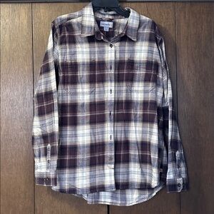 Carhartt women’s Casual Plaid Shirt - size xxl